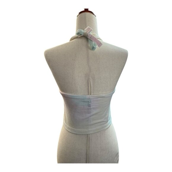 PACSUN Me to We Women's Halter Top~Size Small~Multicolor Cropped Tee~L11 28 - Picture 2 of 11